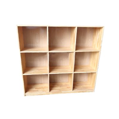 Kệ Để Đồ Mầm Non Bằng Gỗ Có Hậu